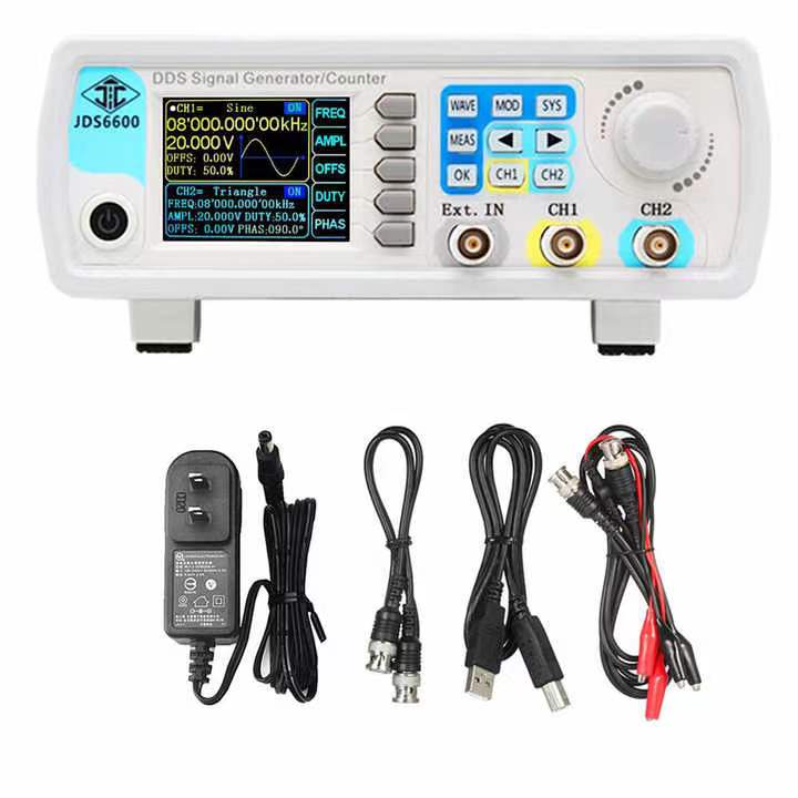 YAO JDS6600 15/30/40/50/60MHz  - Dual Channel Arbitrary Waveform Function Generator 60Mhz recension och pris